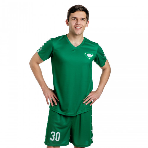 Форма волейбольная с коротким рукавом и V-вырезом