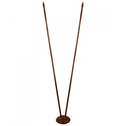 Подставка напольная с основанием Блин, 2 штока