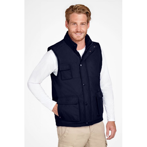 Жилет Wells, темно-синий