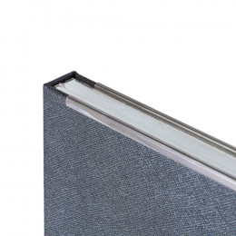 Ежедневник Frame Metal, недатированный, серый