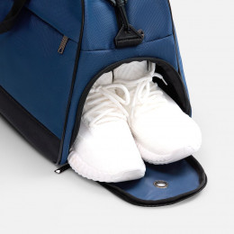 Спортивная сумка Atlantes, синяя с черным