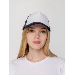 Бейсболка Sunbreaker, темно-синяя с белым