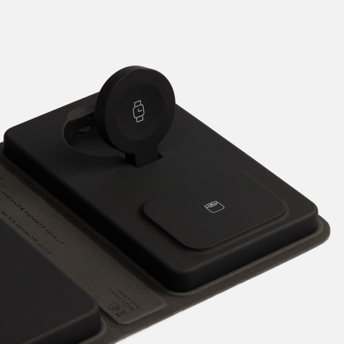 Внешний аккумулятор с беспроводной зарядкой reCover 8000 мАч, черный