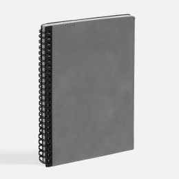 Ежедневник Notera, недатированный, серый