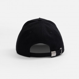 Бейсболка Classic 2.0, черная с красным кантом