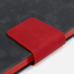 Ежедневник Grande Strap на заказ, датированный, черный