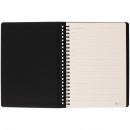 Ежедневник Spring Urban на заказ, недатированный, бордовый