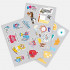 Наклейки бумажные Sticker Pack на заказ, S