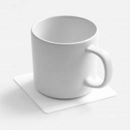 Костер Costero, квадратный, белый