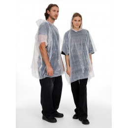 Дождевик в круглом футляре Nimbus, голубой