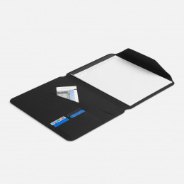 Папка с блокнотом Firmans, черная