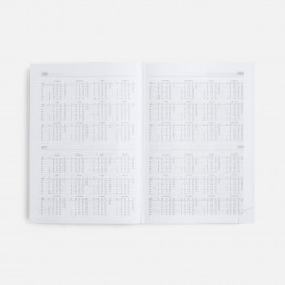 Ежедневник New Nebraska, датированный, коричневый