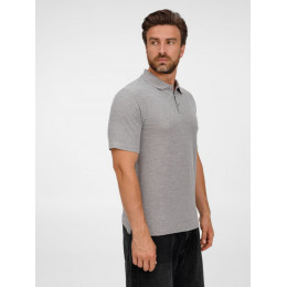 Рубашка поло унисекс Tervise, серый меланж