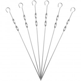 Набор шампуров в чехле Bower, ver.2, серый