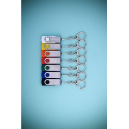 Флешка Twist, черная, 8 Гб