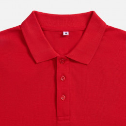 Рубашка поло унисекс Upswing, красная
