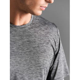 Футболка спортивная унисекс Storm, темно-синий меланж