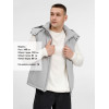 Жилет унисекс Sfera, светло-серый