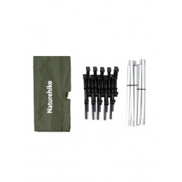 Раскладушка туристическая XJC05, зеленая