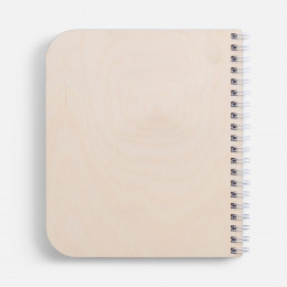 Блокнот на пружине Woodpad на заказ