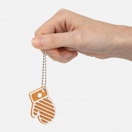 Мини-подвеска «Пряник», 3D-печать на заказ, варежка