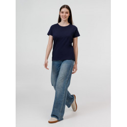Футболка женская E150, темно-синяя