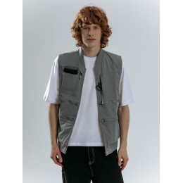 Жилет Hard Work, серый