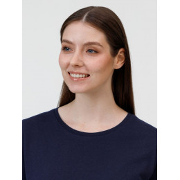 Футболка женская E150, темно-синяя