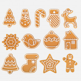 Мини-подвеска «Пряник», 3D-печать на заказ, звездочка