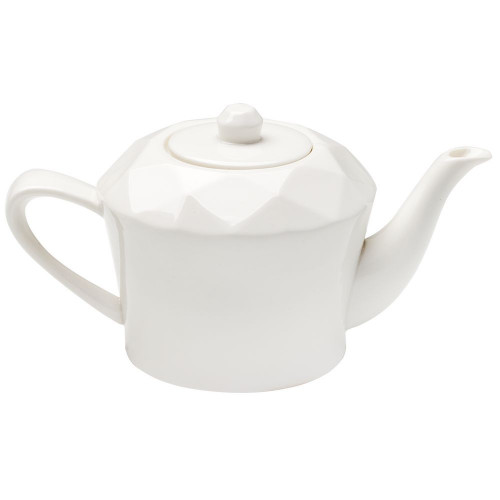 Чайник Diamante Bianco, белый