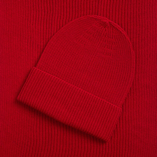 Шарф Nobilis Mono, красный