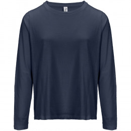 Футболка с длинным рукавом женская Monarch Women, темно-синяя (navy)