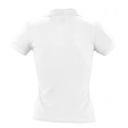 Рубашка поло женская People 210, белая