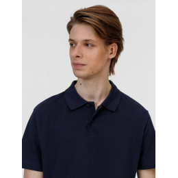 Рубашка поло унисекс Pulse, кобальт (темно-синяя)