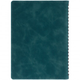 Ежедневник Spring Urban на заказ, недатированный, изумрудный