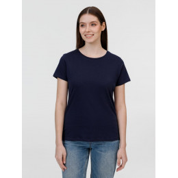 Футболка женская E150, темно-синяя