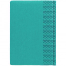 Ежедневник Prizma, недатированный, бирюзовый