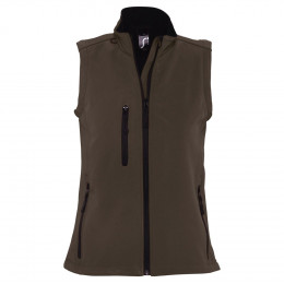 Жилет женский софтшелл Rallye Women шоколадно-коричневый