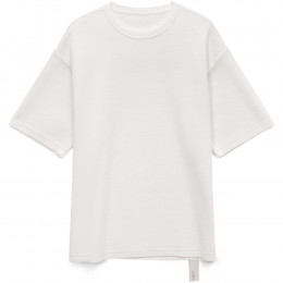 Джемпер с коротким рукавом Siluetti Volumica, молочно-белый