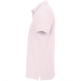 Рубашка поло унисекс Pacific, светло-розовая