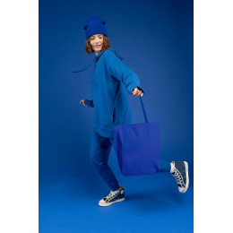 Шопер B5, синий с синими ручками