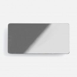 Значок Magnet Matto, серебристый глянцевый