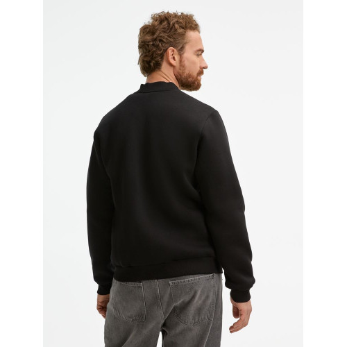 Бомбер унисекс Estado, черный