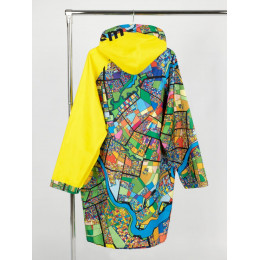 Дождевик классический RainCoat на заказ, разноцветный, единый размер