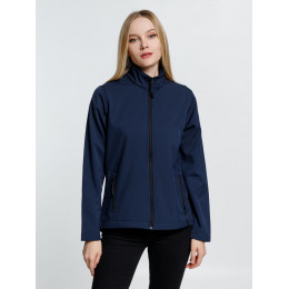 Куртка софтшелл женская Race Women темно-синяя