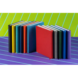 Ежедневник New Latte, недатированный, бирюзовый