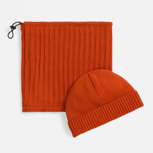 Шапка ComFleece, темно-оранжевая (кирпичная)