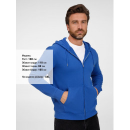 Толстовка унисекс Calipso, ярко-синяя (royal)