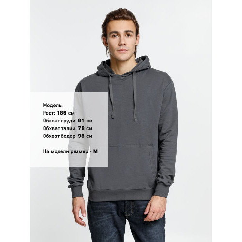 Худи Kirenga 2.0, темно-серое (графит)