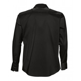 Рубашка мужская с длинным рукавом Brighton, черная